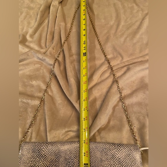 Nico & Olive Faux Snake Skin Clutch, Crossbody Bag - Picture 13 of 13